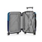 TRAVEL TROLLEY IN ABS AND PC BLUE - Image 3