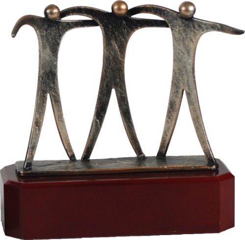 TRL332C.jpg ACHIEVMENT AWARD "WORKING DANCER" 31CM - Image 1