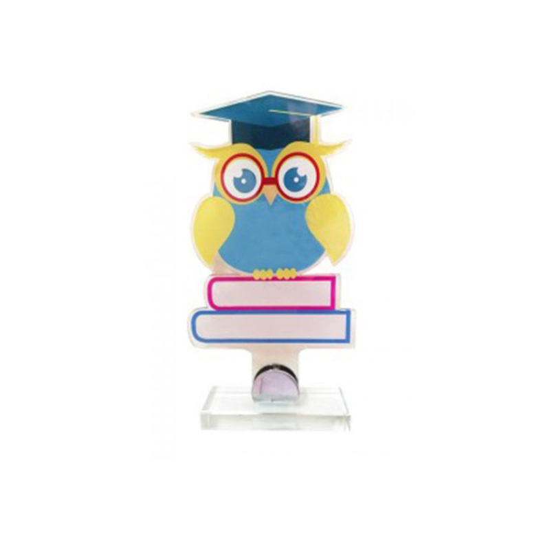 ART091 OWL PLEXIGLASS AWARD – 28CM CUSTOM ACADEMIC TROPHY - Image 1