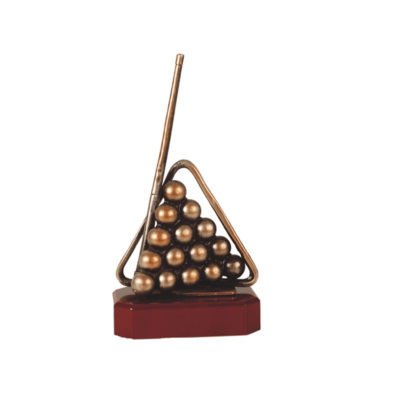 BEL195C.jpg BILLIARD TROPHY AWARD 26.5CM - Image 1