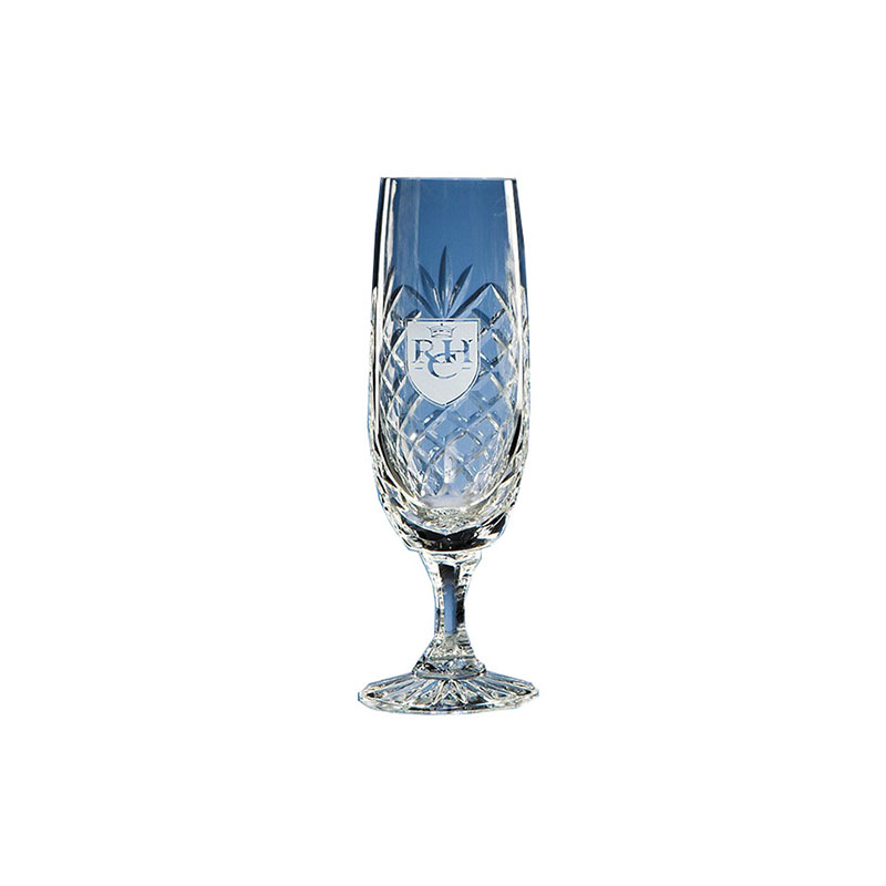 SW37.jpg DURHAM LEAD CRYSTAL CHAMPAGNE FLUTE - Image 1