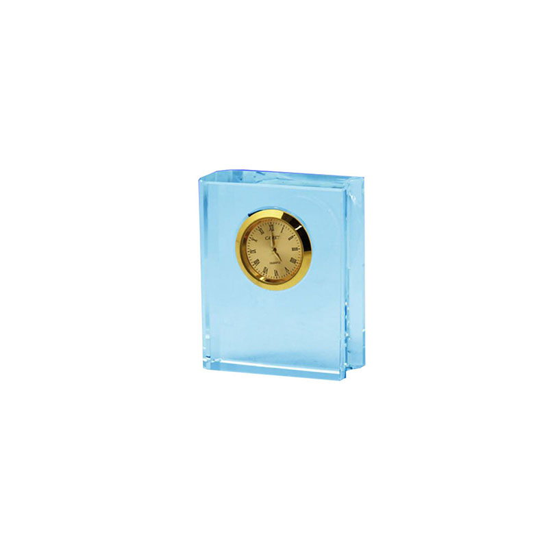 ZY1581.jpg DECORATIVE CRYSTAL CLOCK - Image 1