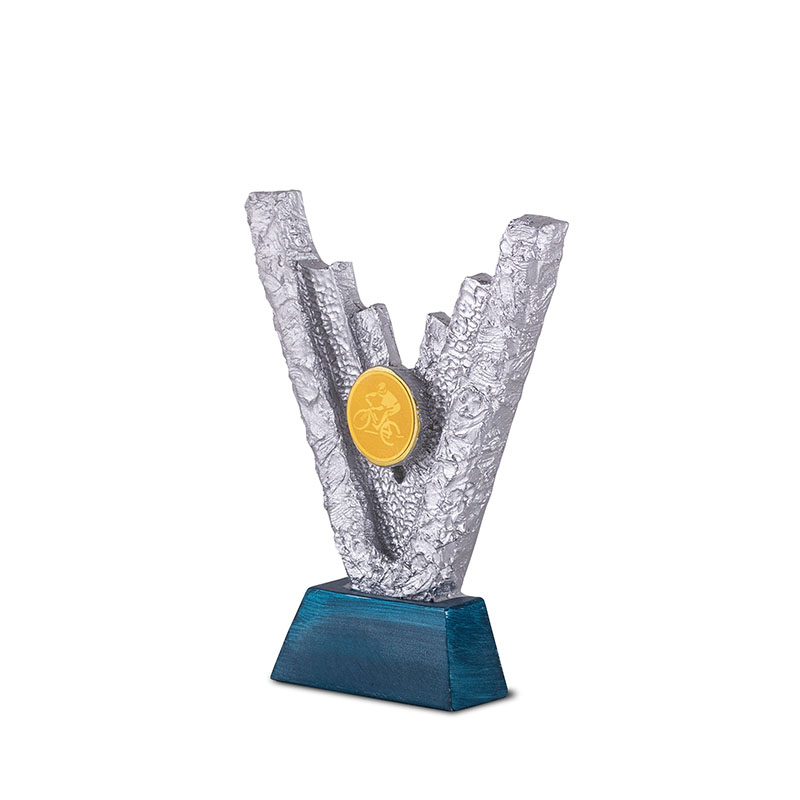 19-1220-0.jpg PARTICIPATION LINE TROPHY 13.5CM (OUTLET) - Image 1