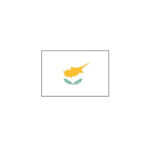 CYPRUS 150X100CM FLAG – HERO QUALITY OUTDOOR WITH HANGING ROPES | 24H DISPATCH