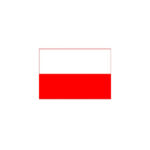 BUDGET POLAND FLAG 150X90CM – LIGHTWEIGHT POLYESTER WITH METAL EYELETS