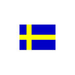 BUDGET SWEDEN FLAG 150X90CM – LIGHTWEIGHT POLYESTER WITH METAL EYELETS