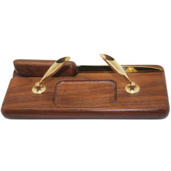 X1805.jpg WOODEN DESK SET (PACKAGE INCLUDED) - Image 1