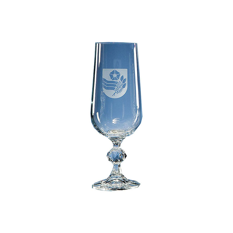 D9.jpg CLAUDIA CRYSTALITE CHAMPAGNE FLUTE 180ml - Image 1