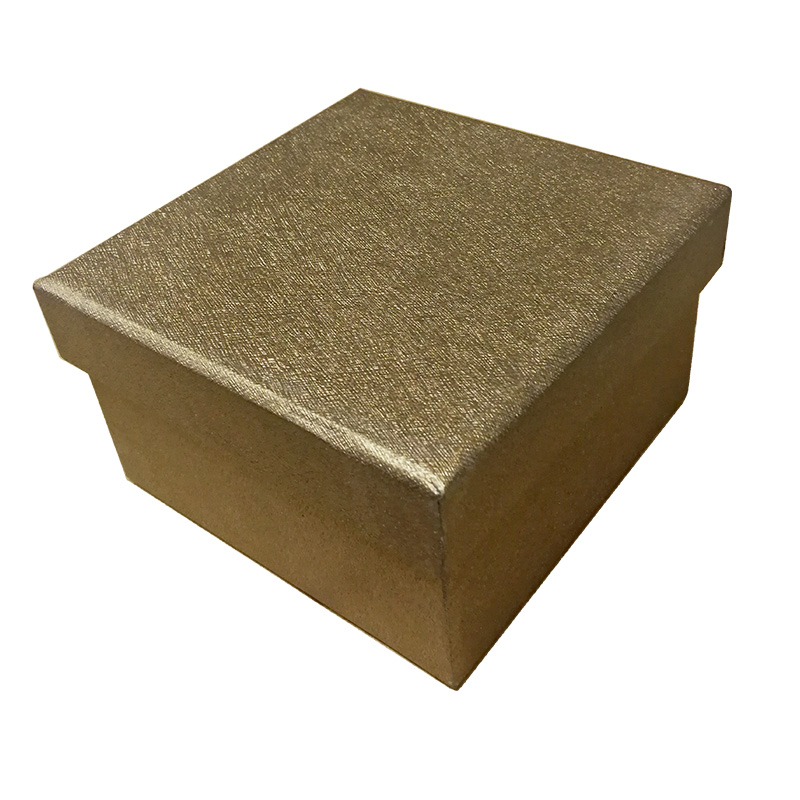 GB14.14.7.5 GOLD SQUARE BOX 14*14*7.5CM - Image 1