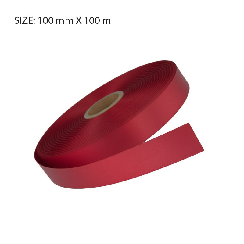 RSSCARD96100 CARDINAL ELAN SINGLE FACE SATIN 100MMX100M - Image 1