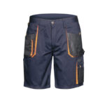 NAVY BLUE SHORT TROUSER WITH OPERATIONAL POCKETS