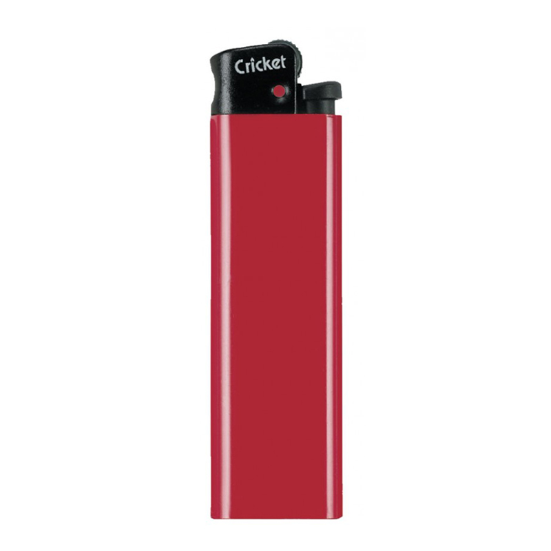 11453.jpg CRICKET RED LIGHTER | PACK OF 500 | CUSTOM PRINTED PROMOTIONAL LIGHTERS - Image 1