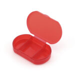 3-COMPT TRANSLUCENT PILL BOX | TRAVEL PILL ORGANIZER WITH SAFETY LOCK - Image 2