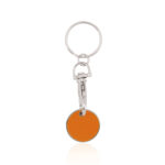 METALLIC KEYCHAIN COIN WITH CARABINER – FUN DESIGN IN ASSORTED COLORS - Image 6