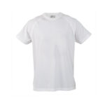 WHITE TECHNIC PLUS T-SHIRT – 100% BREATHABLE POLYESTER SPORTSWEAR FOR ADULTS