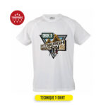 WHITE TECHNIC PLUS T-SHIRT – 100% BREATHABLE POLYESTER SPORTSWEAR FOR ADULTS - Image 2