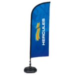 FLY BANNER 2.5M (FLAG, POLE, BASE)