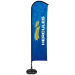 FEATHER FLY BANNER 3.5M (FLAG, POLE, BASE)
