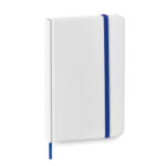 SOFT-TOUCH NOTEPAD WITH CUSTOMIZABLE WHITE COVER – 80 BLANK SHEETS | 9x14CM