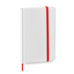 SOFT-TOUCH NOTEPAD WITH CUSTOMIZABLE WHITE COVER – 80 BLANK SHEETS | 9x14CM - Image 5