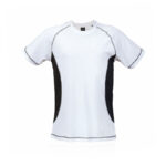 BLACK SPORTS TEE TECNIC COMBI – BREATHABLE POLYESTER | UNISEX FIT S–XXL