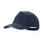 CAP KISSE – 100% BRUSHED COTTON 5-PANEL CAP WITH VELCRO CLOSURE - Image 7