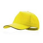 CAP KISSE – 100% BRUSHED COTTON 5-PANEL CAP WITH VELCRO CLOSURE - Image 6