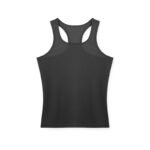 BLACK WOMEN SLEEVELESS SPORTS T-SHIRT