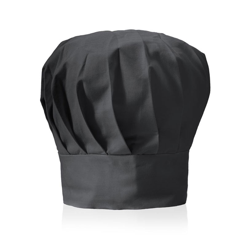 4747_1 PROFESSIONAL CHEF HAT WITH ADJUSTABLE RIBBON – COTTON & POLYESTER BLEND - Image 1