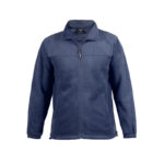 NAVY BLUE FLEECE JACKET HIZAN | UNISEX POLAR FLEECE FOR ULTIMATE COMFORT