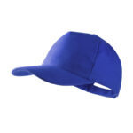 BAYON 5-PANEL COTTON BASEBALL CAP – ADJUSTABLE VELCRO STRAP & VENTILATED DESIGN