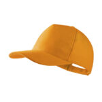 BAYON 5-PANEL COTTON BASEBALL CAP – ADJUSTABLE VELCRO STRAP & VENTILATED DESIGN - Image 8