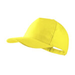 BAYON 5-PANEL COTTON BASEBALL CAP – ADJUSTABLE VELCRO STRAP & VENTILATED DESIGN - Image 6