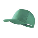 BAYON 5-PANEL COTTON BASEBALL CAP – ADJUSTABLE VELCRO STRAP & VENTILATED DESIGN - Image 5