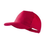 BAYON 5-PANEL COTTON BASEBALL CAP – ADJUSTABLE VELCRO STRAP & VENTILATED DESIGN - Image 2