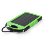 LENARD SOLAR POWER BANK 4000MAH – WATERPROOF WITH LED & CARABINER