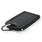 LENARD SOLAR POWER BANK 4000MAH – WATERPROOF WITH LED & CARABINER - Image 2