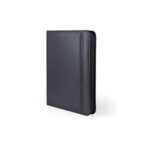 POWERFOLIO EXECUTIVE LEATHER FOLDER – PU ORGANIZER WITH BUILT-IN 5,000MAH POWER - Image 2