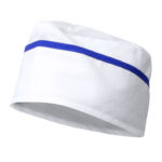 BRIGHTCHEF KITCHEN HAT – WHITE COTTON-POLYESTER WITH COLORFUL ACCENTS - Image 3