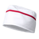 BRIGHTCHEF KITCHEN HAT – WHITE COTTON-POLYESTER WITH COLORFUL ACCENTS - Image 2