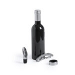 VINOMAG WINE SET – BOTTLE CASE WITH STEEL ACCESSORIES & MAGNETIC CLOSURE