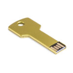 KEYFLASH 16GB USB DRIVE – GLOSSY ALUMINUM KEY-SHAPED FLASH DRIVE FOR KEYCHAINS - Image 3