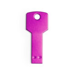 KEYFLASH 16GB USB DRIVE – GLOSSY ALUMINUM KEY-SHAPED FLASH DRIVE FOR KEYCHAINS - Image 5