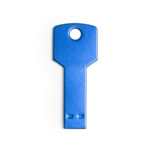 KEYFLASH 16GB USB DRIVE – GLOSSY ALUMINUM KEY-SHAPED FLASH DRIVE FOR KEYCHAINS - Image 4