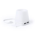 LUMIHUB BOLD PEN HOLDER – LED-LIT DESK ORGANIZER WITH 4-PORT USB 2.0 HUB