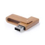 ECOTWIST BAMBOO 16GB USB FLASH DRIVE – NATURAL WOOD FINISH WITH RECYCLED BOX
