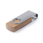 ECOTWIST 16GB USB FLASH DRIVE – RECYCLED CARDBOARD WITH METAL CLIP - Image 2