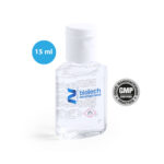 15ML HYDROALCOHOLIC HAND GEL – REFILLABLE WITH SAFETY CAP & GMP CERTIFIED