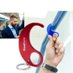 ANTI-CONTACT HYGIENE KEYRING – ALUMINUM TOUCH-FREE TOOL FOR PUBLIC SAFETY