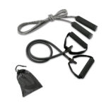 FITNESS SET WITH ELASTIC AND SKIPPING ROPE